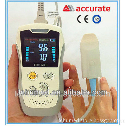 compatible with different type probe handheld pulse oximeter